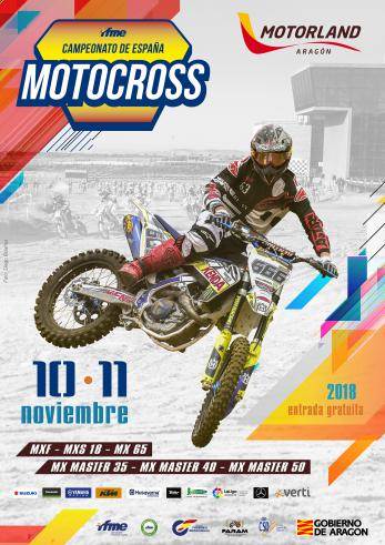 Campeonato de España de Motocross 10 y 11 de noviembre de 2018