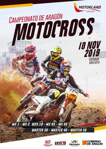Campeonato de Aragón de Motocross. 10 de noviembre de 2019