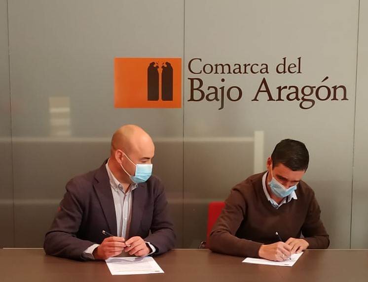 La Comarca del Bajo Aragón vuelve a mostrar su apoyo a la Asociación Semana Santa del Bajo Aragón y a la Asociación Parque Cultural del Maestrazgo.